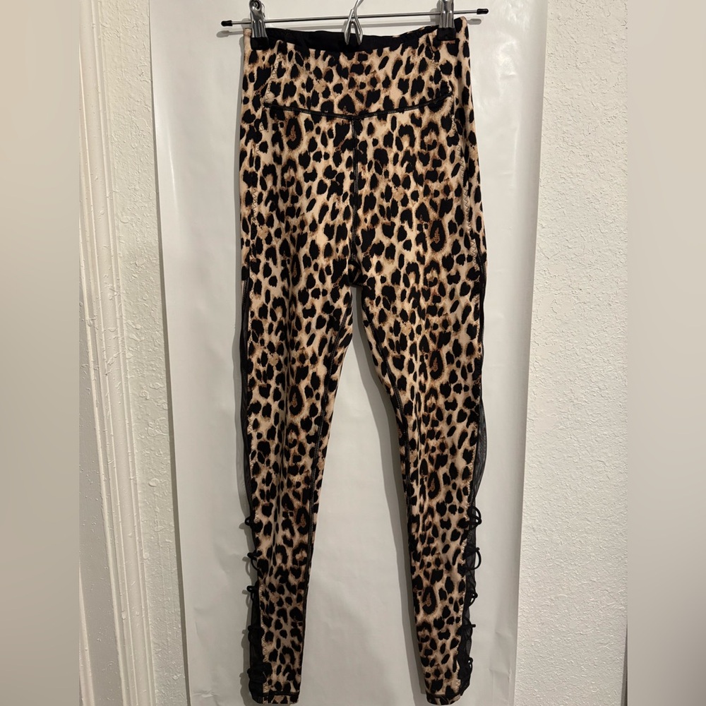 Victoria's Secret Leopard Print Yoga Pants